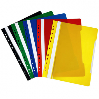 Купить Скоросшиватель пластиковый А4 «4OFFICE», 140 мкм, с европерфорацией оптом